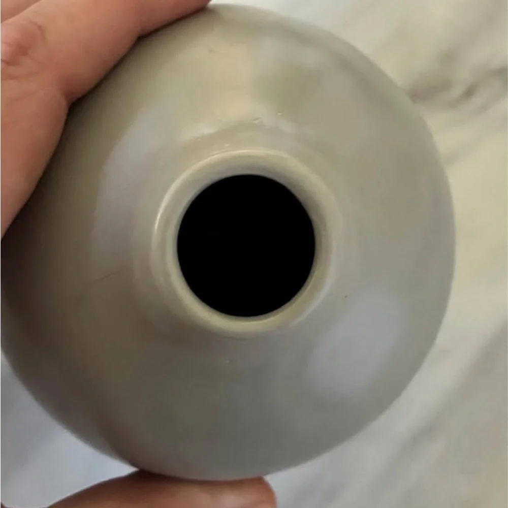 Williams Sonoma Gray Bud Vase